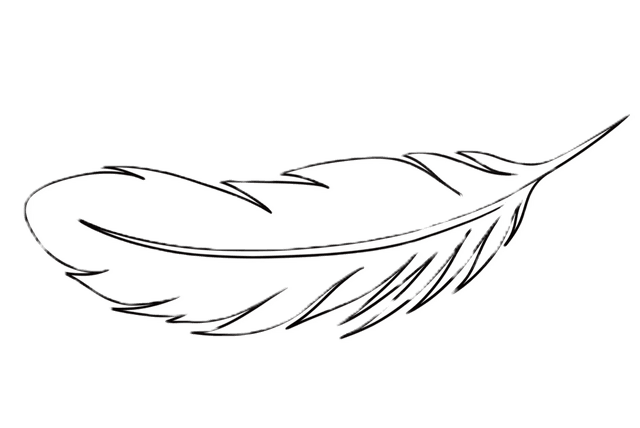 Floating Feather